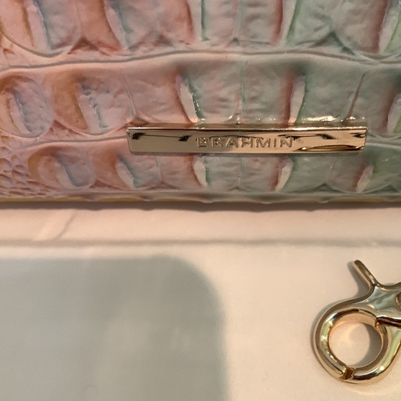 Brahmin Elaine daybreak Ombré Melbourne satchel bag - Picture 9 of 17